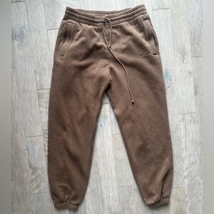 Roots Cozy Brown Sweatpants Size 3